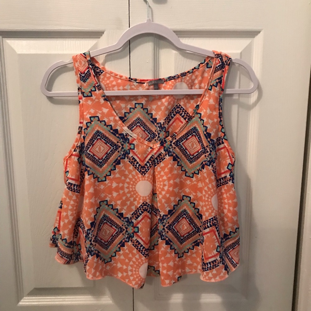 Flowy crop top